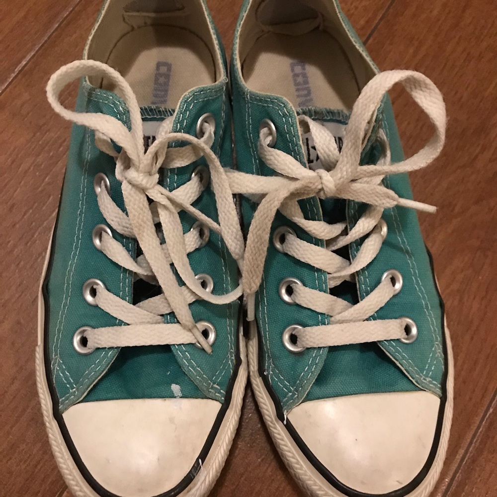 Teal Converse